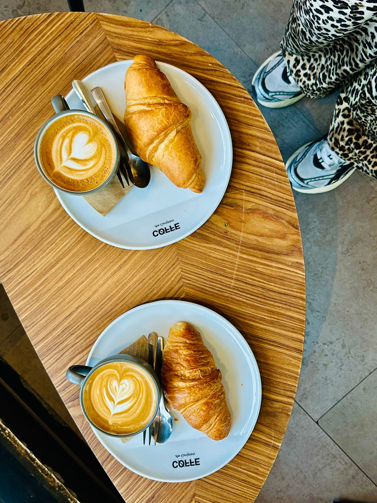 Démonstration café : commander en marchant