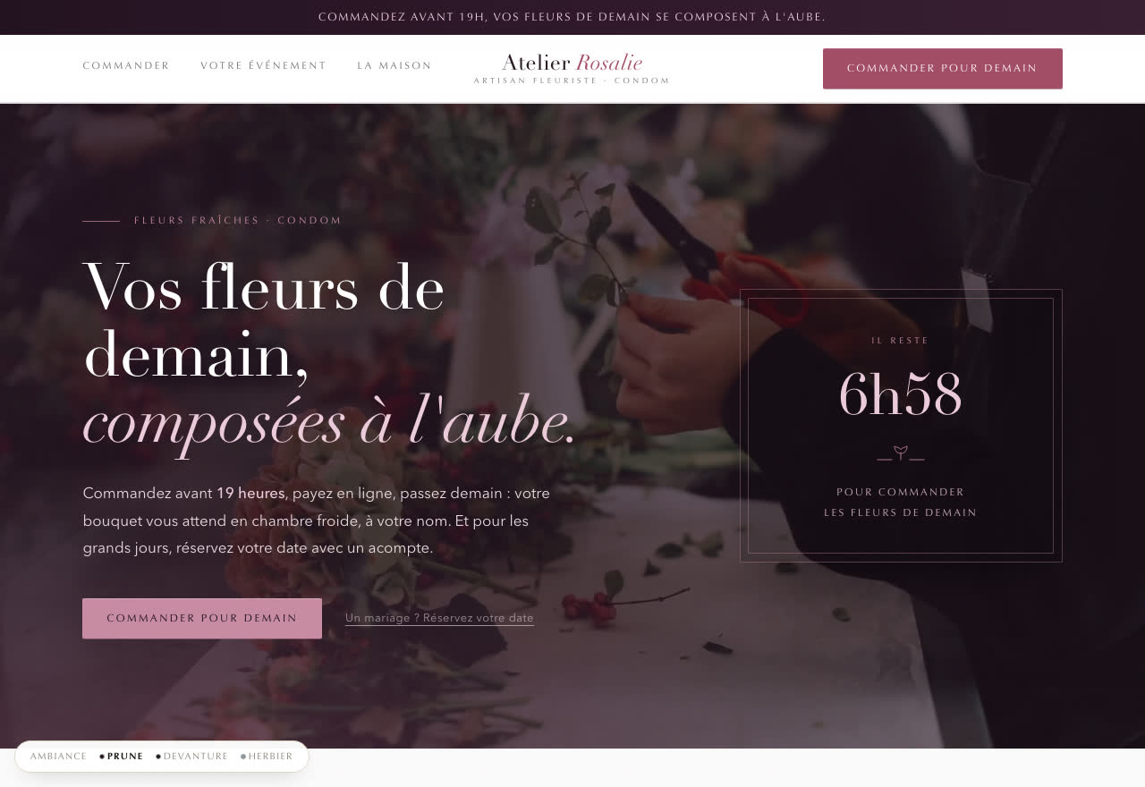 Ambiance Prune