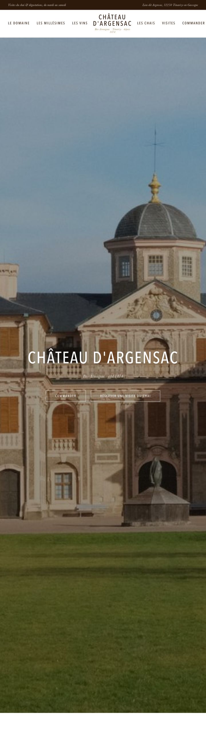 Démonstration vigneron, Château d'Argensac